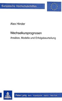 Wechselkursprognosen von Hinder,  Alex