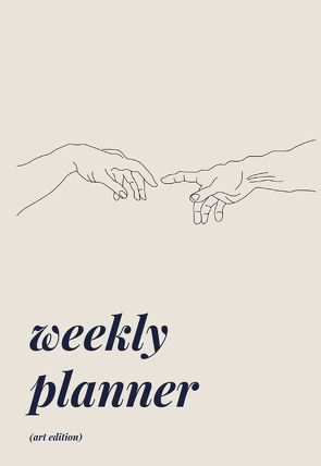 weekly planner – art edition von Annique