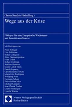 Wege aus der Krise von Randzio-Plath,  Christa