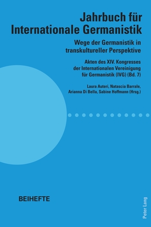 Wege der Germanistik in transkultureller Perspektive von Auteri,  Laura, Barrale,  Natascia, Di Bella,  Arianna, Hoffmann,  Sabine