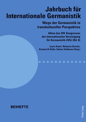 Wege der Germanistik in transkultureller Perspektive von Auteri,  Laura, Barrale,  Natascia, Di Bella,  Arianna, Hoffmann,  Sabine