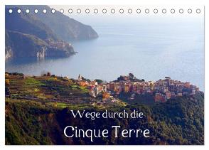 Wege durch die Cinque Terre (Tischkalender 2024 DIN A5 quer), CALVENDO Monatskalender von Erbacher,  Thomas