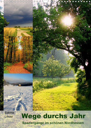 Wege durchs Jahr – Spaziergänge im schönen Nordhessen (Wandkalender 2020 DIN A3 hoch) von Löwer,  Sabine