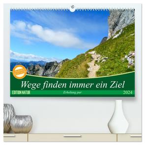 Wege finden immer ein Ziel (hochwertiger Premium Wandkalender 2024 DIN A2 quer), Kunstdruck in Hochglanz von Vogel,  Carmen