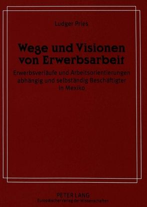 Wege und Visionen von Erwerbsarbeit von Pries,  Ludger