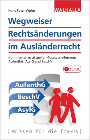 Wegweiser Rechtsänderungen im Ausländerrecht von Welte,  Hans-Peter