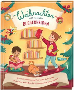 Weihnachten mit meinen Bücherhelden von Baguley,  Elizabeth, Baumgarten,  Fritz, Bright,  Paul, Butler,  M Christina, Campanella,  Marco, Chapman,  Jane, Coulmann,  Jennifer, Flad,  Antje, Görrissen,  Janina, Hahn,  Lena, Hansen,  Carla, Hansen,  Vilhelm, Hilbert,  Jörg, Klemke,  Werner, Krämer,  Marina, Kraushaar,  Sabine, Krueger,  Thomas, Macnaughton,  Tina, McKee,  David, Moost,  Nele, Mühle,  Jörg, Napp,  Daniel, Nettingsmeier,  Simone, Rodrian,  Fred, Rudolph,  Annet, Scheffler,  Axel, Schmidt,  Hans-Christian, Schneider,  Liane, Sommer,  Eleanor, Steffensmeier,  Alexander, Tielmann,  Christian, Tust,  Dorothea, Wenzel-Bürger,  Eva