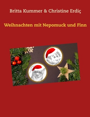 Weihnachten mit Nepomuck und Finn von Erdic,  Christine, Kummer,  Britta