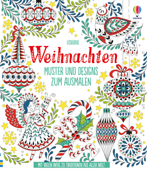 Weihnachten – Muster und Designs zum Ausmalen von Bone,  Emily, Dorosheva,  Sveta