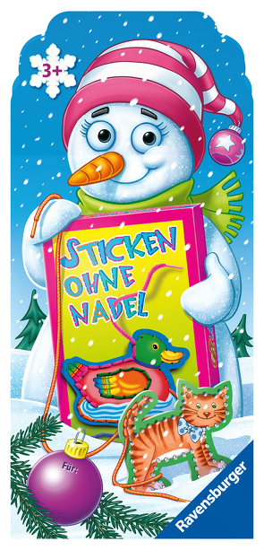 Weihnachten Sticken ohne Nadel