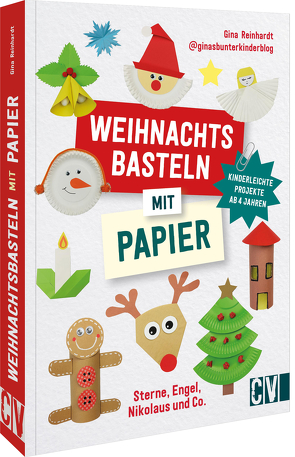 Weihnachtsbasteln mit Papier von Reinhardt,  Gina