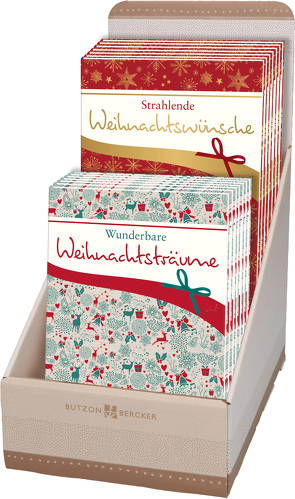 Weihnachtsgrüße von Herzen – Display