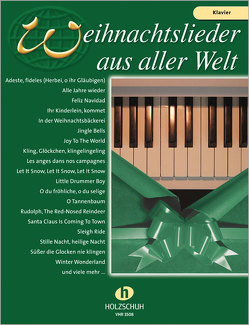 Weihnachtslieder aus aller Welt – Klavier von Sieblitz,  Uwe