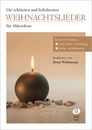 Weihnachtslieder für Akkordeon von Waltmann,  Ernst