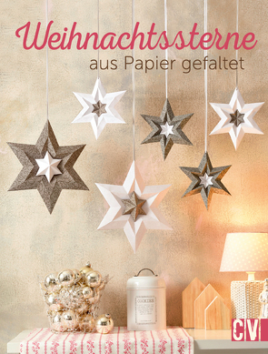 Weihnachtssterne aus Papier gefaltet von Moras,  Ingrid