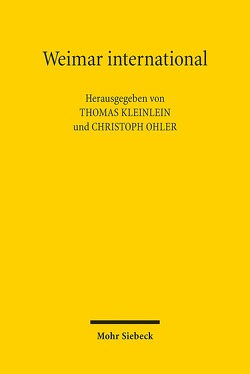 Weimar international von Kleinlein,  Thomas, Ohler,  Christoph