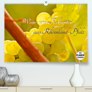 Wein- und Rebsorten aus Rheinland-Pfalz (Premium, hochwertiger DIN A2 Wandkalender 2022, Kunstdruck in Hochglanz) von Eberlein,  Andreas, Kärcher,  Markus