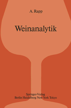 Weinanalytik von Rapp,  Adolf