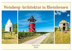 Weinberg-Architektur in Rheinhessen (Wandkalender 2024 DIN A3 quer), CALVENDO Monatskalender von Hess,  Erhard