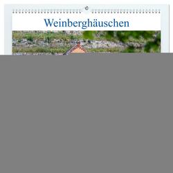 Weinberghäuschen – Schutz- und Werkzeughaus für den Weingärtner (hochwertiger Premium Wandkalender 2024 DIN A2 quer), Kunstdruck in Hochglanz von Eisold,  Hanns-Peter