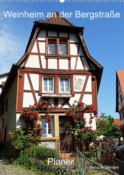 Weinheim an der Bergstraße Planer (Wandkalender 2023 DIN A2 hoch) von Andersen,  Ilona