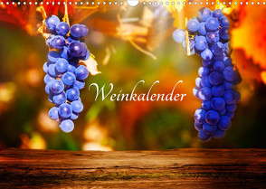 Weinkalender (Wandkalender 2022 DIN A3 quer) von Tänzer / Fotoknips,  Kay