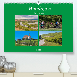 Weinlagen in Franken (Premium, hochwertiger DIN A2 Wandkalender 2022, Kunstdruck in Hochglanz) von Will,  Hans