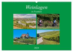 Weinlagen in Franken (Wandkalender 2024 DIN A2 quer), CALVENDO Monatskalender von Will,  Hans