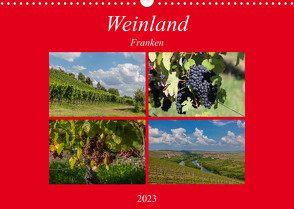 Weinland Franken (Wandkalender 2023 DIN A3 quer) von Will,  Hans