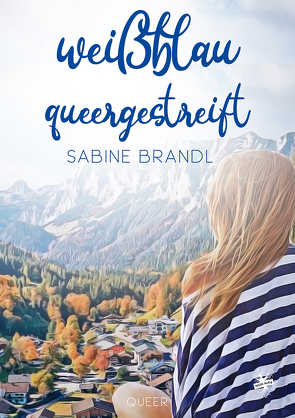 Weißblau queergestreift von Brandl,  Sabine