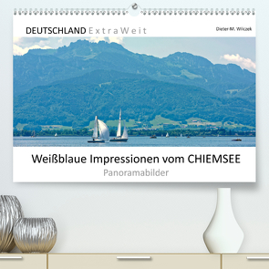 Weißblaue Impressionen vom CHIEMSEE Panoramabilder (Premium, hochwertiger DIN A2 Wandkalender 2020, Kunstdruck in Hochglanz) von Wilczek,  Dieter-M.