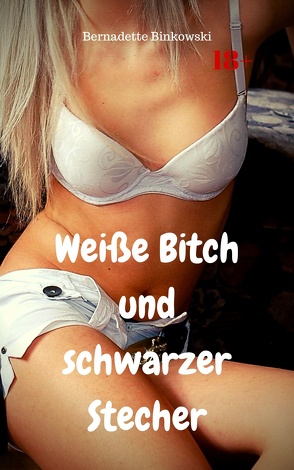 Weiße Bitch und schwarzer Stecher von Binkowski,  Bernadette