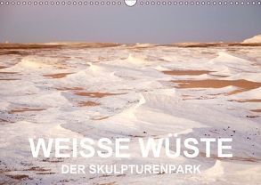 WEISSE WÜSTE Der Skulpturenpark (Wandkalender 2018 DIN A3 quer) von Klein,  Jan