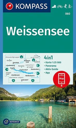 KOMPASS Wanderkarte Weißensee von KOMPASS-Karten GmbH