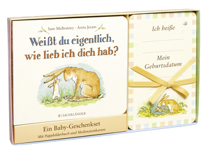 Weißt du eigentlich, wie lieb ich dich hab? Ein Baby-Geschenkset von Jeram,  Anita, McBratney,  Sam