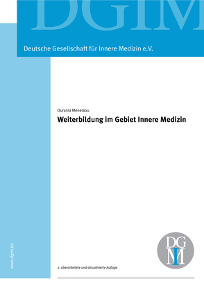 Weiterbildung im Gebiet Innere Medizin von Menelaou,  Ourania