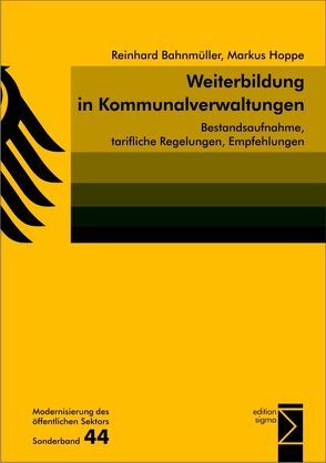 Weiterbildung in Kommunalverwaltungen von Bahnmüller,  Reinhard, Hoppe,  Markus