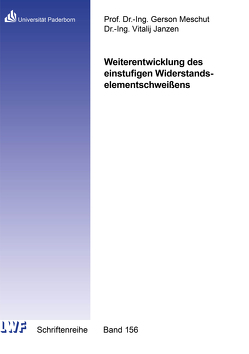 Weiterentwicklung des einstufigen Widerstandselementschweißens von Janzen,  Vitalij