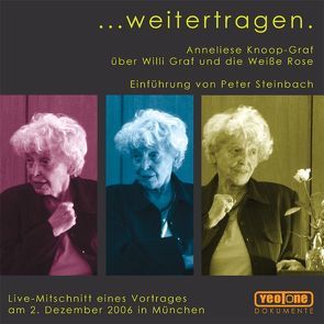 … weitertragen von Knoop-Graf,  Anneliese, Rosenkranz,  Sina, Steinbach,  Peter