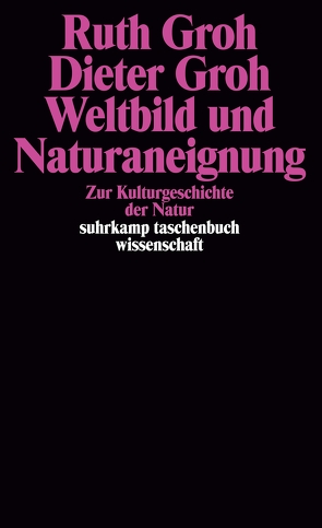 Weltbild und Naturaneignung von Groh,  Dieter, Groh,  Ruth