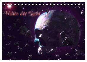 Welten der Nacht – Gothic und Dark Art (Tischkalender 2024 DIN A5 quer), CALVENDO Monatskalender von Schröder,  Karsten