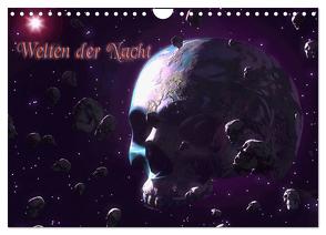 Welten der Nacht – Gothic und Dark Art (Wandkalender 2024 DIN A4 quer), CALVENDO Monatskalender von Schröder,  Karsten