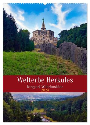 Welterbe Herkules (Wandkalender 2024 DIN A2 hoch), CALVENDO Monatskalender von Kleemann,  Claudia