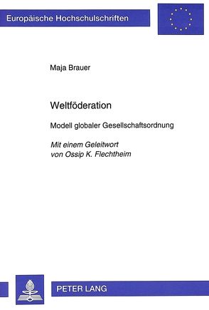 Weltföderation von Brauer,  Maja