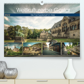 Weltkulturerbe Goslar (Premium, hochwertiger DIN A2 Wandkalender 2022, Kunstdruck in Hochglanz) von Gierok / Magic Artist Design,  Steffen