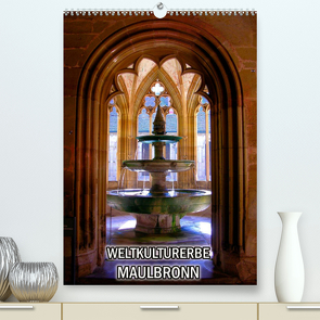 Weltkulturerbe Maulbronn (Premium, hochwertiger DIN A2 Wandkalender 2023, Kunstdruck in Hochglanz) von Geduldig,  Bildagentur