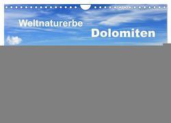 Weltnaturerbe DOLOMITEN (Wandkalender 2024 DIN A4 quer), CALVENDO Monatskalender von Schäfer-Löbl,  Evy