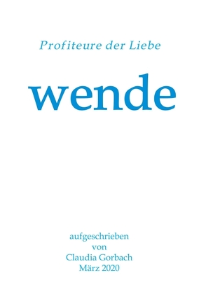 wende von Gorbach,  Claudia