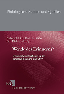 Wende des Erinnerns? von Beßlich,  Barbara, Grätz,  Katharina, Hildebrand,  Olaf