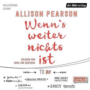 Wenn’s weiter nichts ist von Ingwersen,  Jörn, Pearson,  Allison, von Bentheim,  Irina